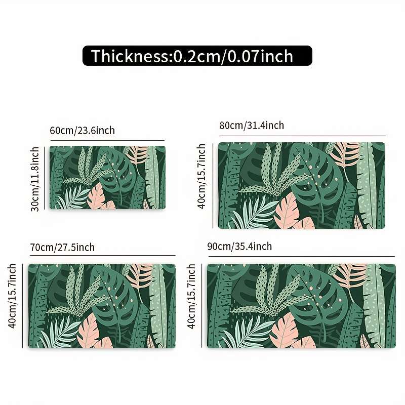 Mouse Pad Color 31.4X15.7Inch