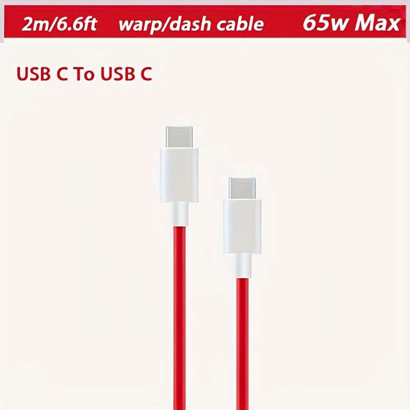 Charging Cable Color Red Usb A Cable Size1M