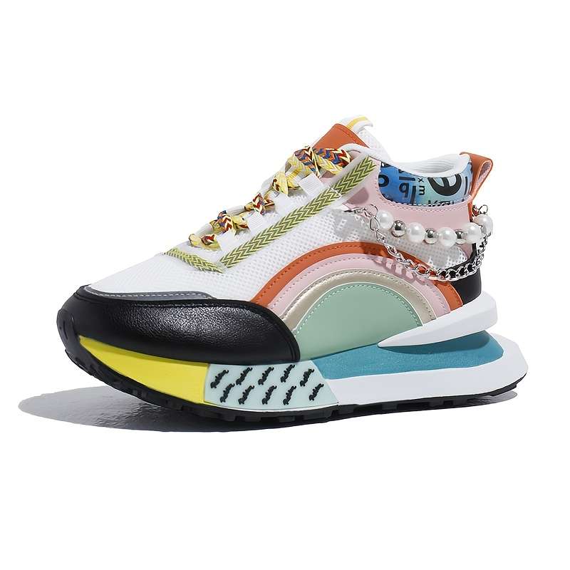 Women S Sneakers Color Black Orange Sizeuk 4.5