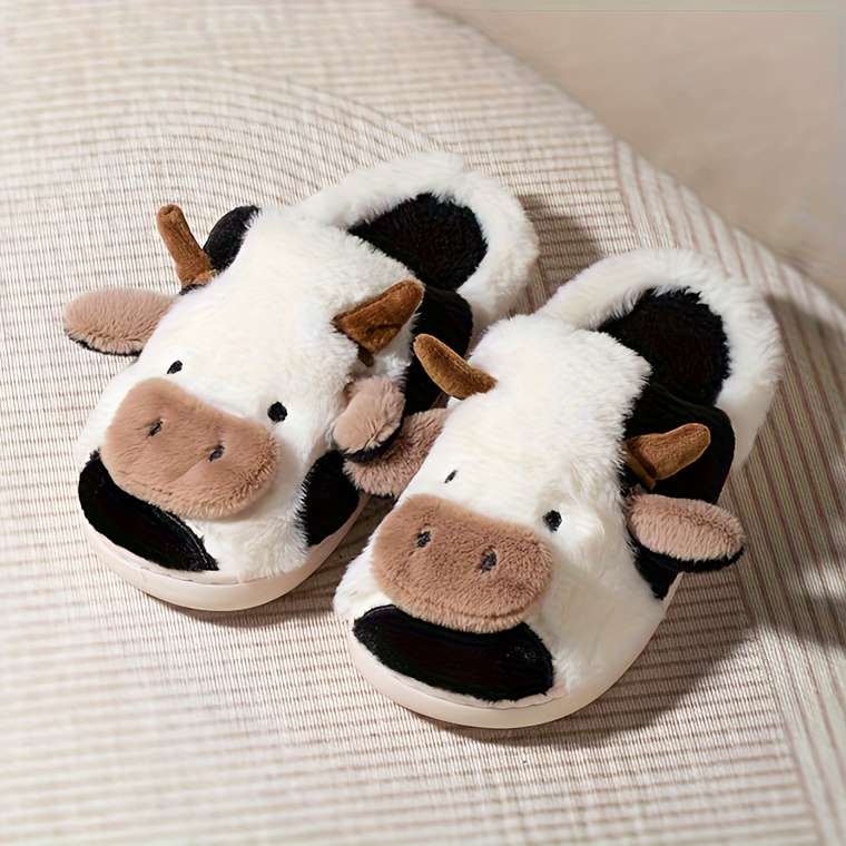 Cotton Slippers Color White Sizeuk 7-7.5 Big Kid