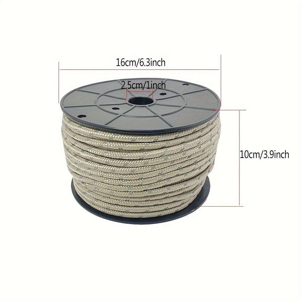 Durable 6mm Nylon Tent Rope 50m Universal Outdoor Survival Gear Pa Material