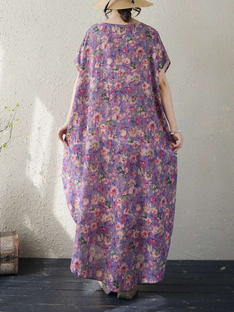 Women S Dress Color Purple Size Asian One Size