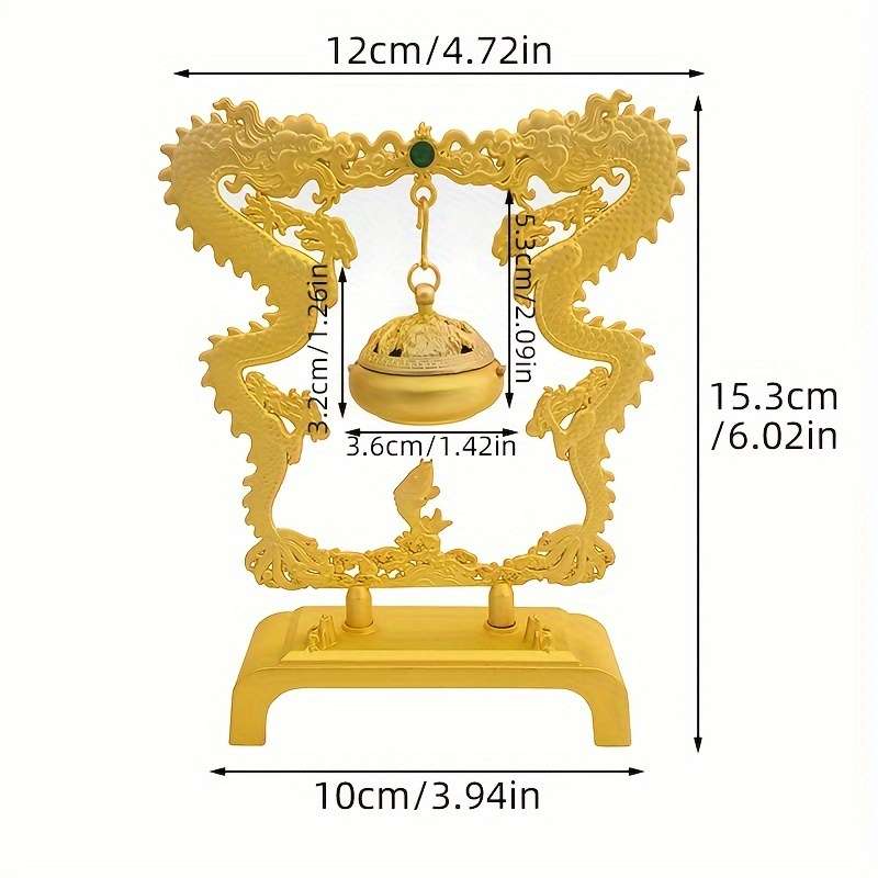 Incense Burner Color  Bronze 1
