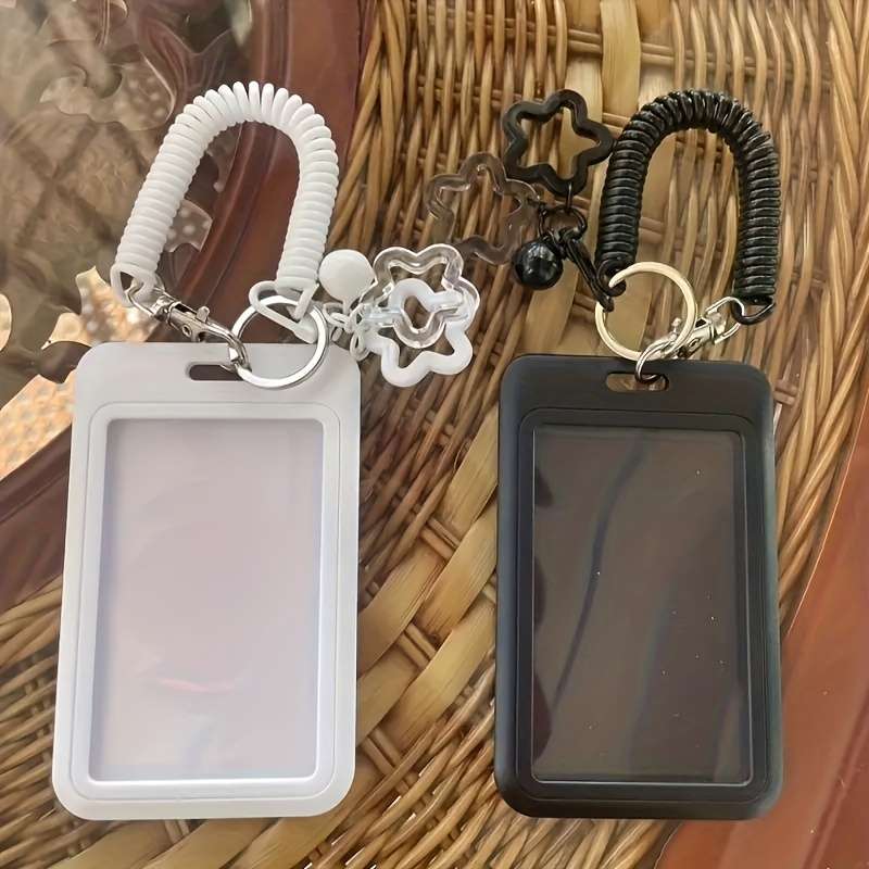 Keychain Ornament Items Black  White 2Pack
