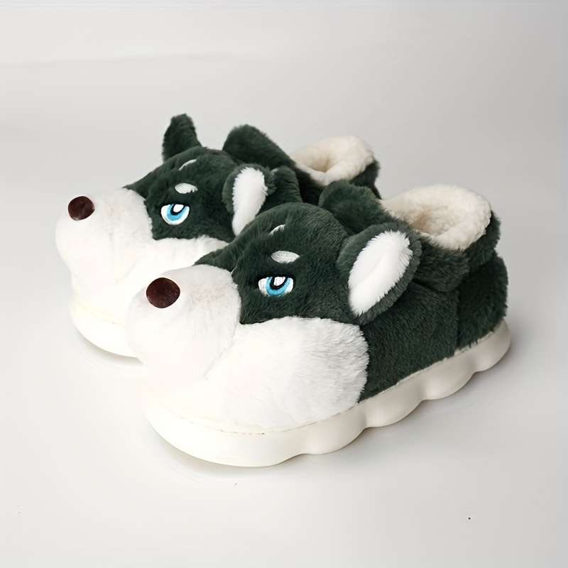 Cotton Slippers Color Khaki Sizeuk 6.5-7