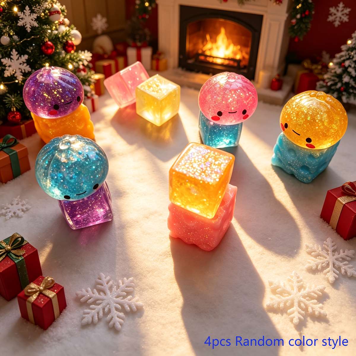 Squeezable Toys Style Model D Mixed Color Style Random Toys 4Pcs
