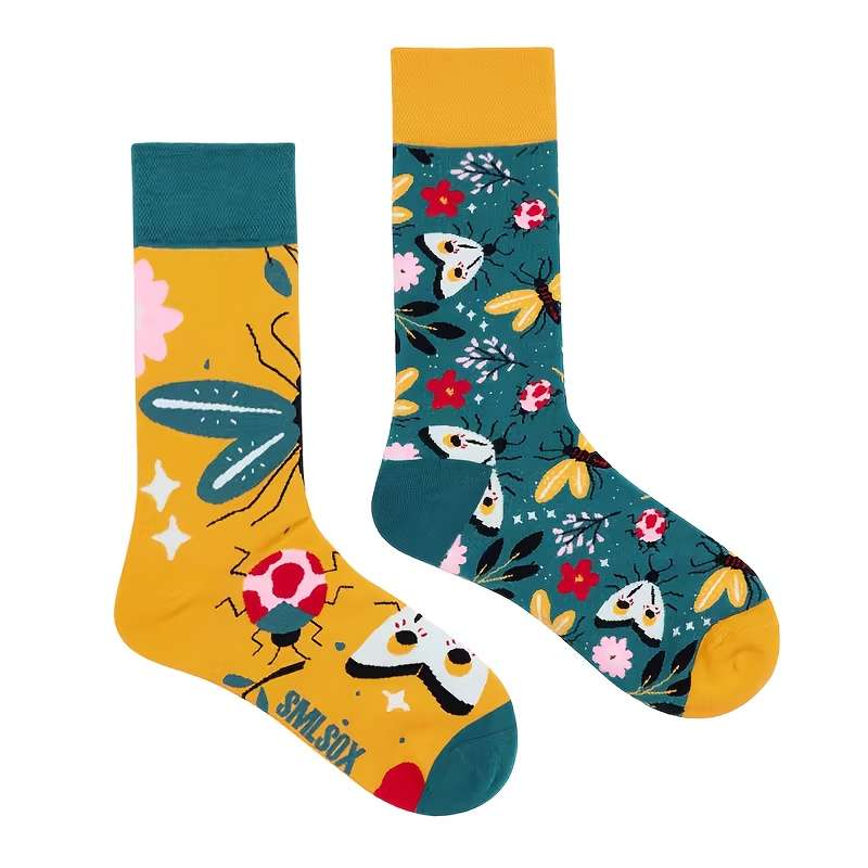 Women S Socks Color 1 Pair Of Butterflies Size Onesize
