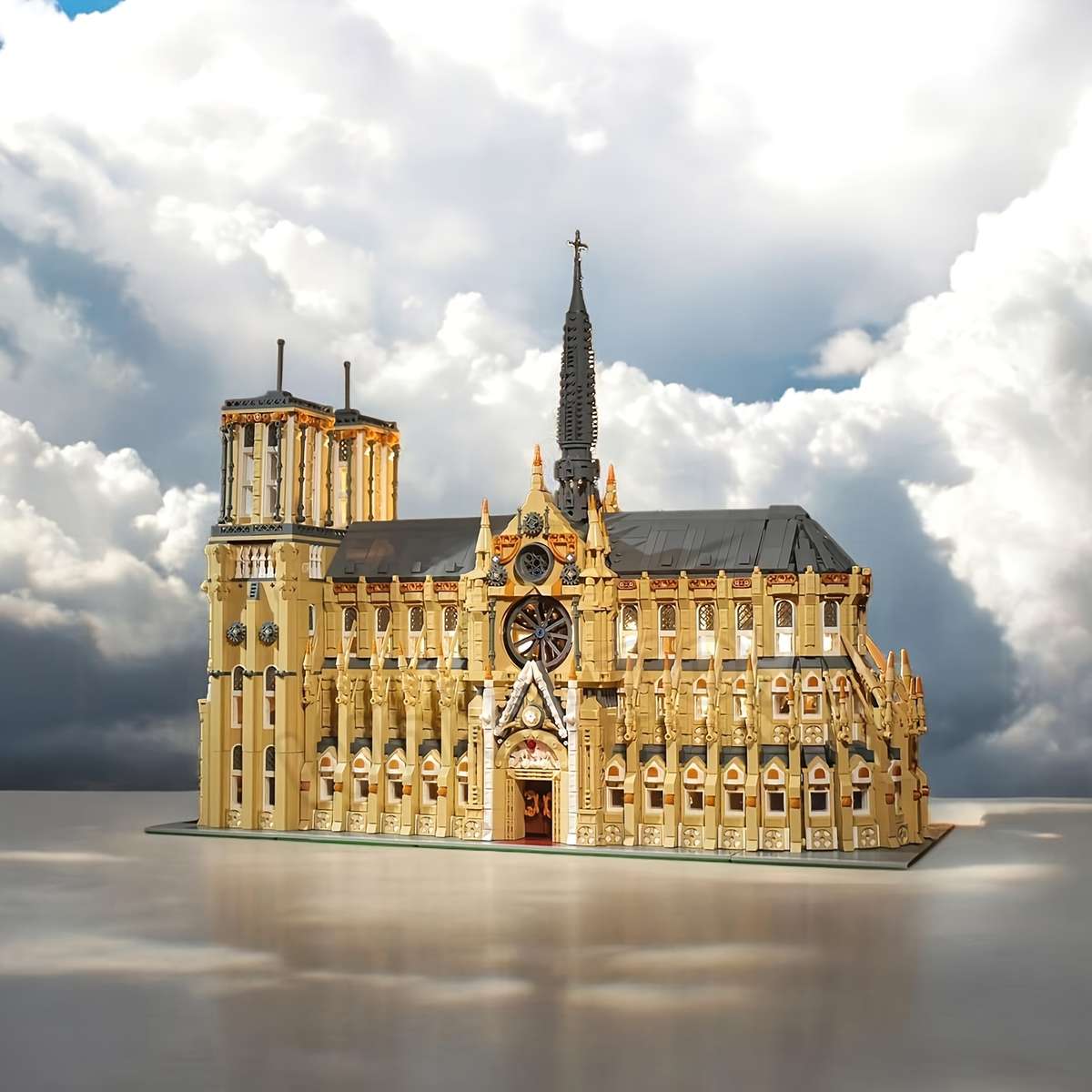 Building Toy Architectural Model Toy Set Color Mixed Color[Static]B17935