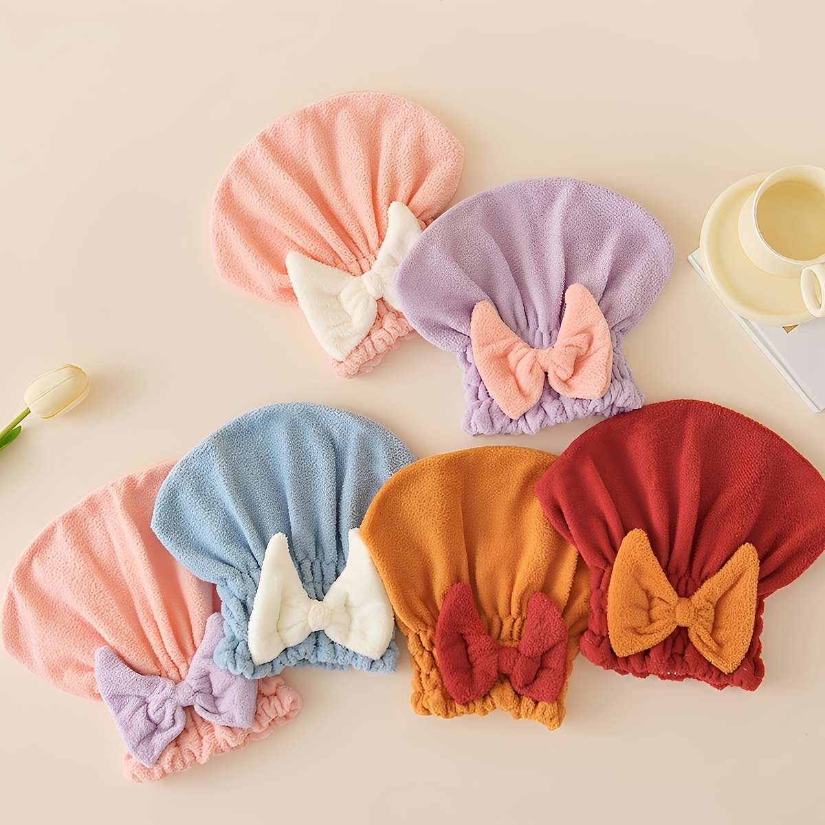 Hair Turban Bluepink Quantity 2Pcs