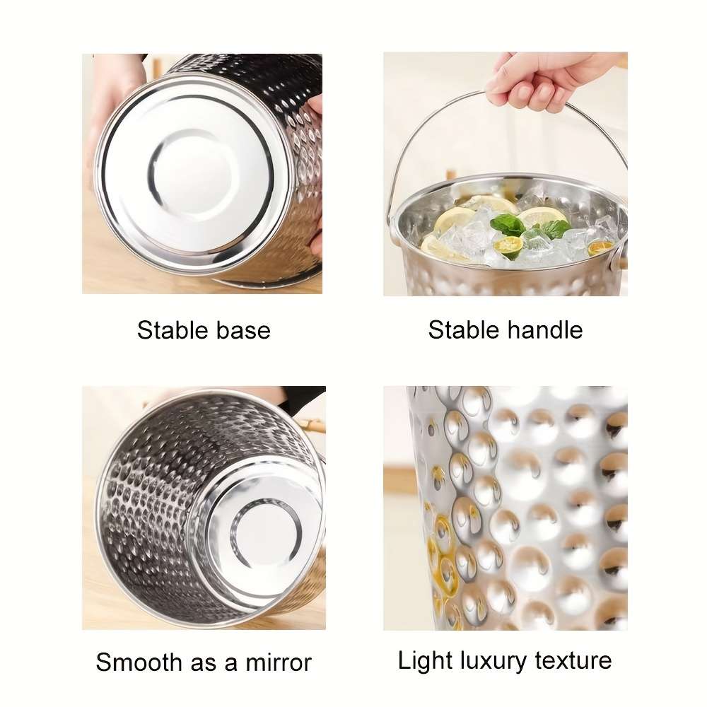 Ice Bucket Capacity 2L2Pcs