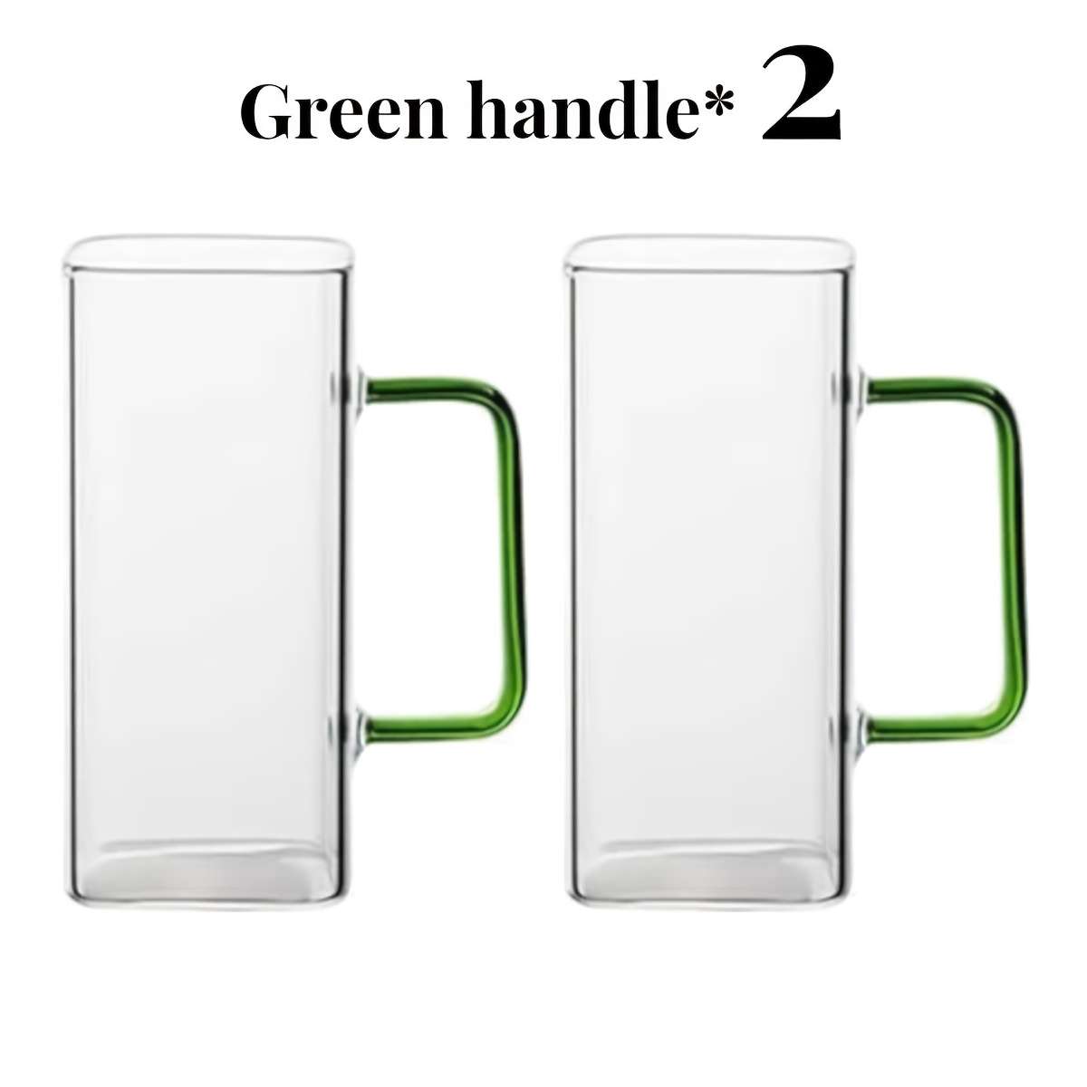Water Cup Color Green Handle Quantity2