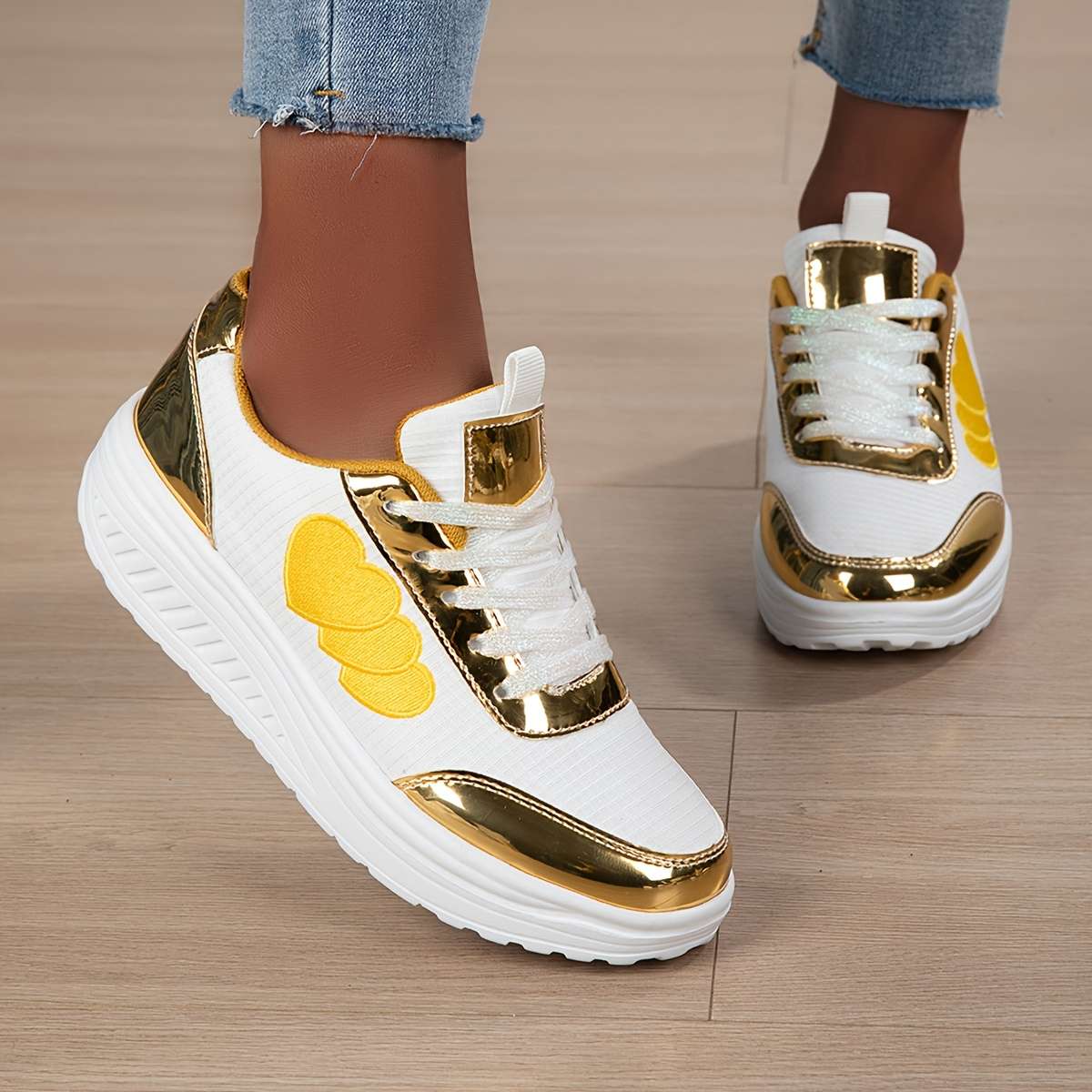 Women S Sneakers Color White Sizeuk 8