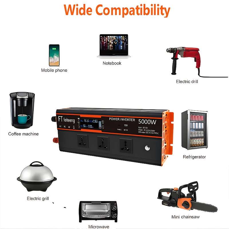 Inverter Model 12V 220V 600W
