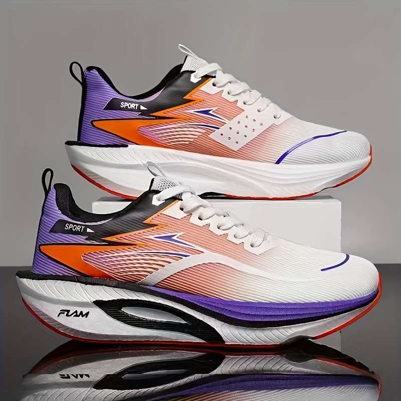 Sneakers Color Orange Blue Sizeuk 3