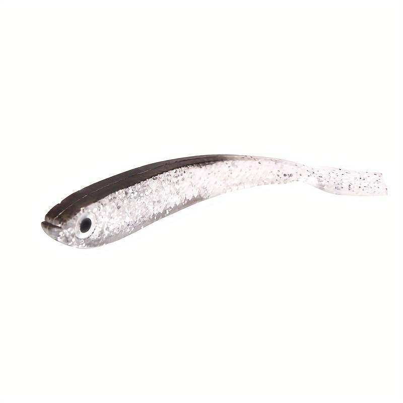 10pcs Premium Soft Baits for Bass Fishing Realistic Rubber Lures PVC Material Ideal for Fre