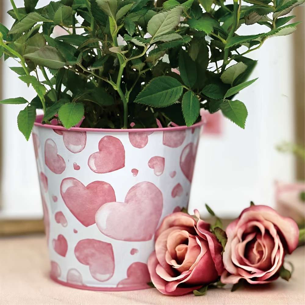 Flowerpot Items Big Heart