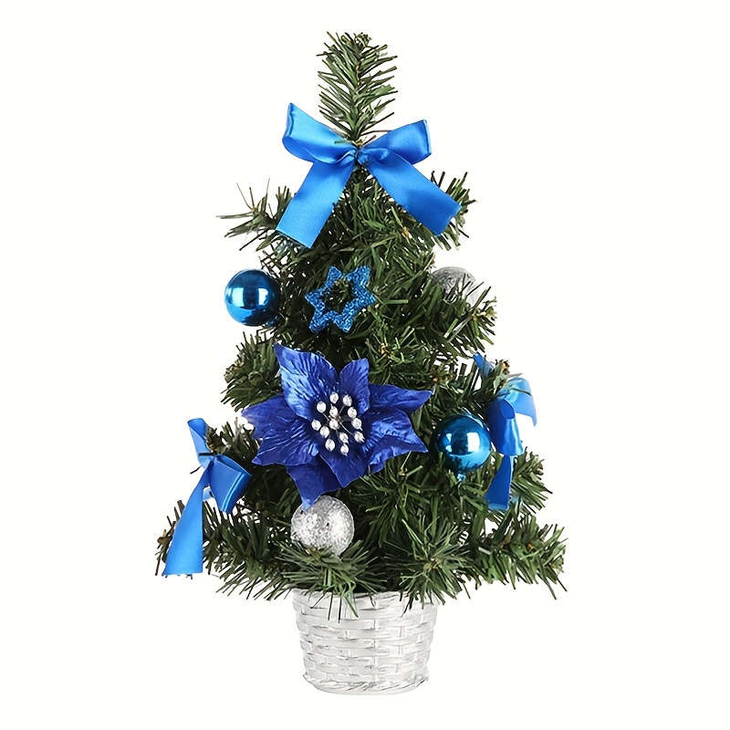 Christmas Decorations Color Blue