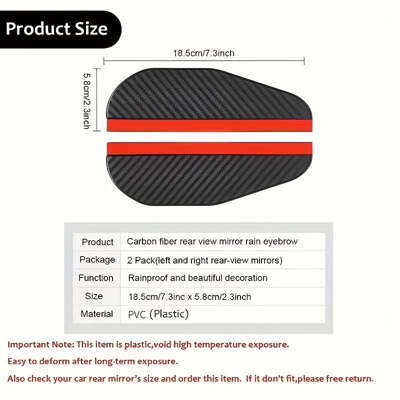 Car Interior Decor Color 2Pcs
