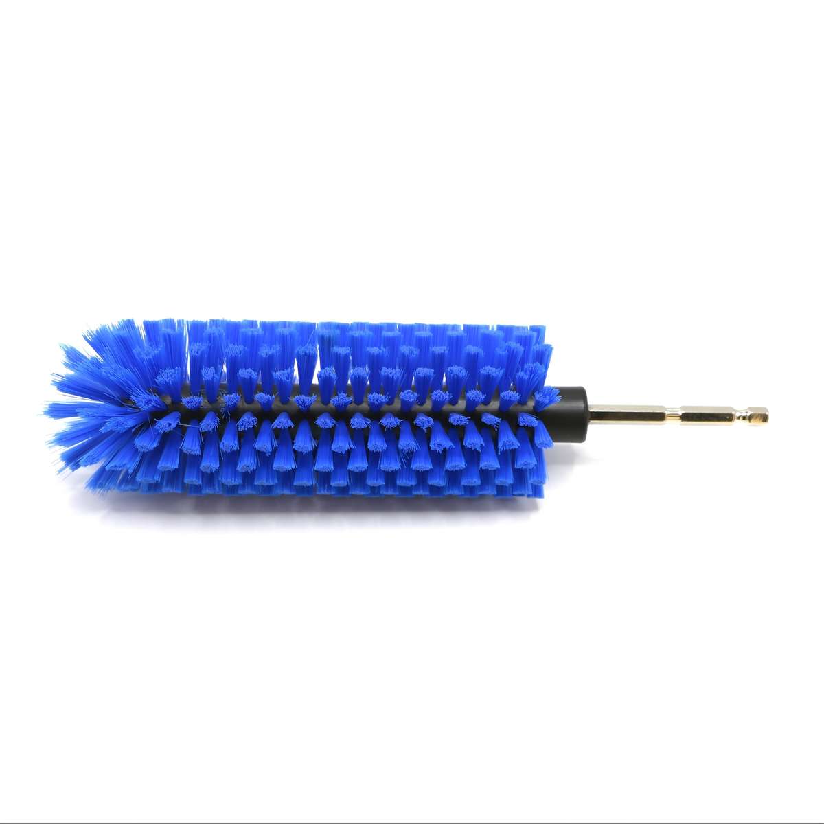 Soft-Bristled Long-Handled Drill Brush Red