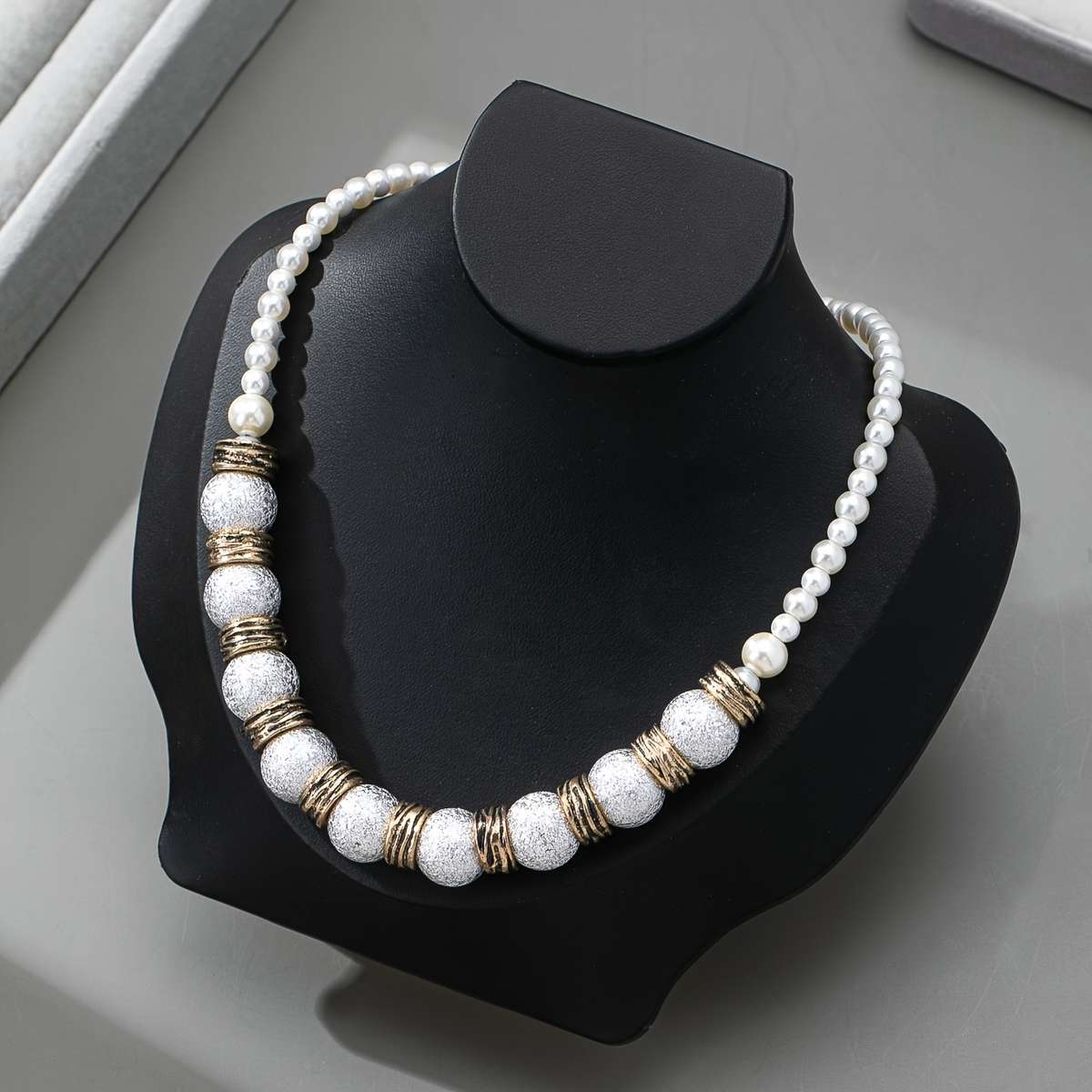 Womens Necklace Color White