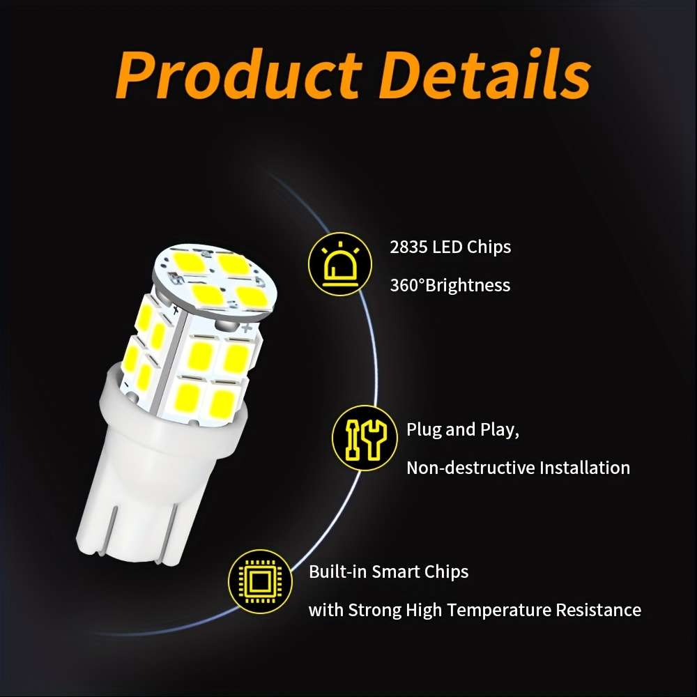 Car Lights Color White