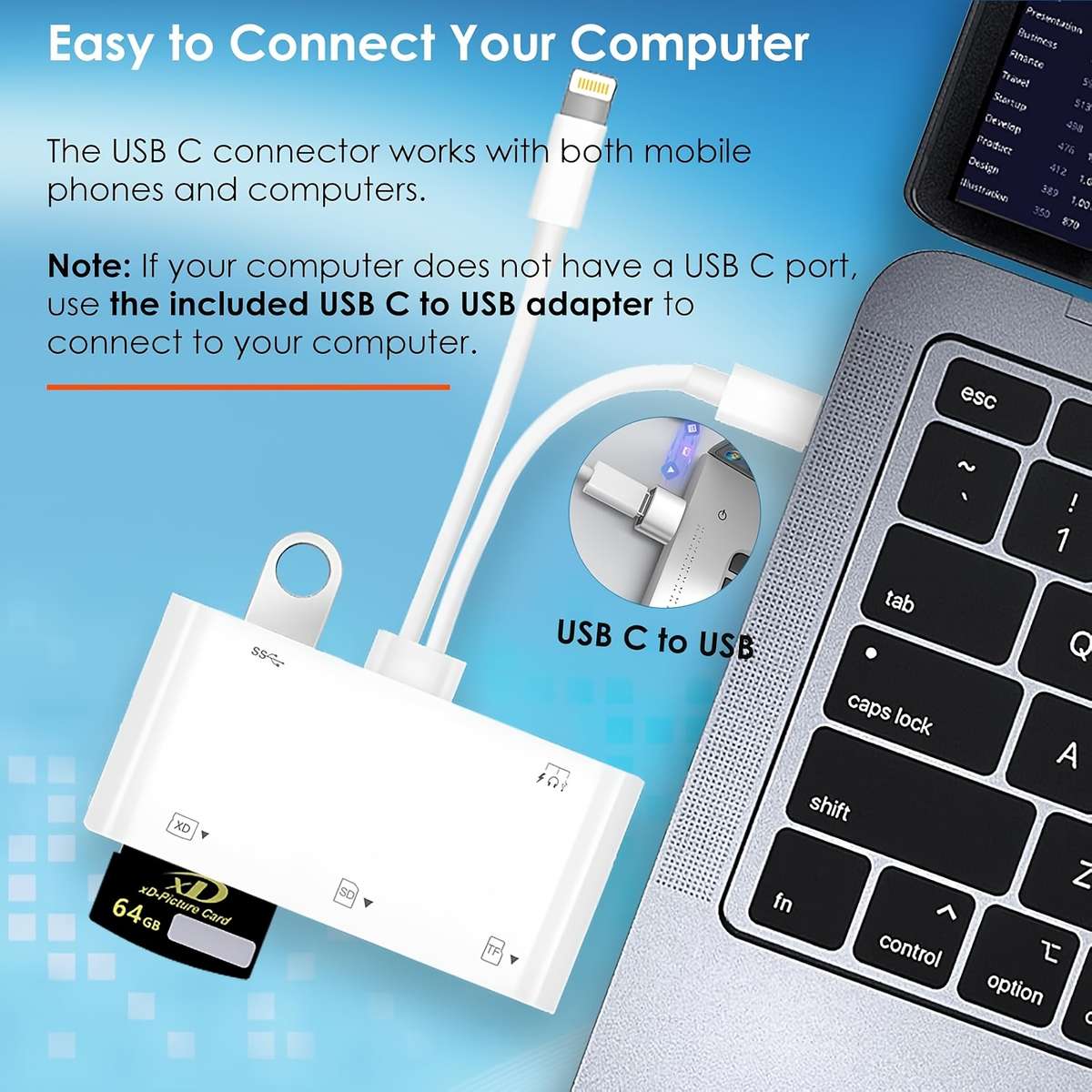Usb Flash Drive Style 10In1 Adapter