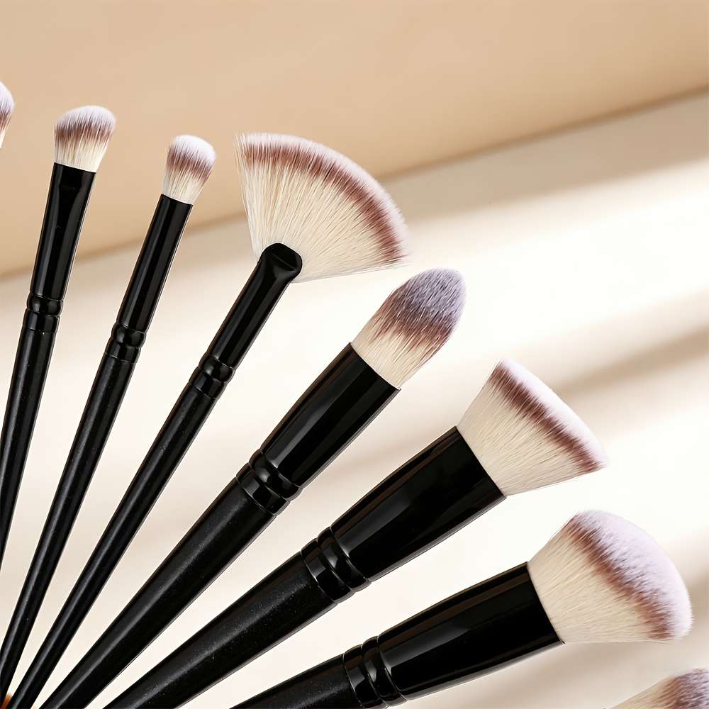 Makeup Brush Set Color Black Quantity18Pcs
