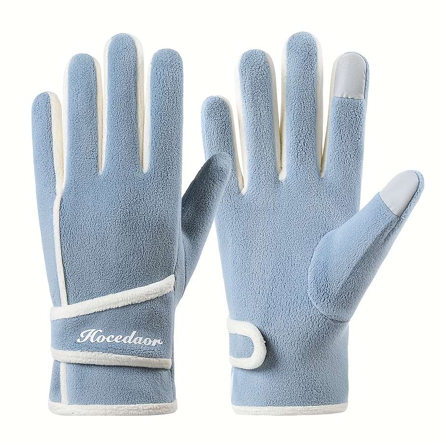 Gloves Color Blue