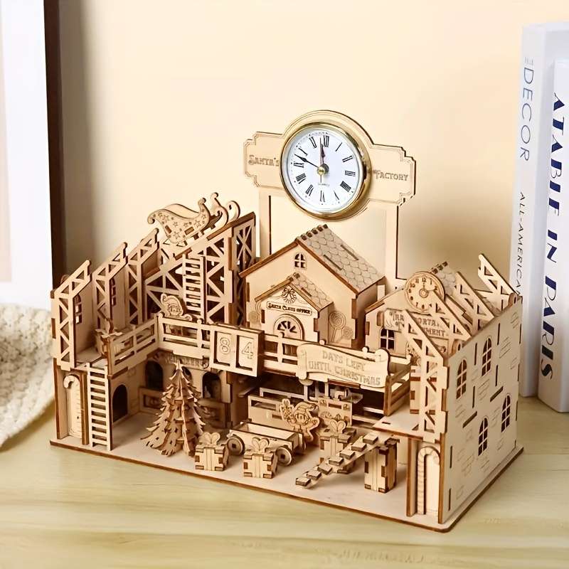 3D Building Model Puzzle Set