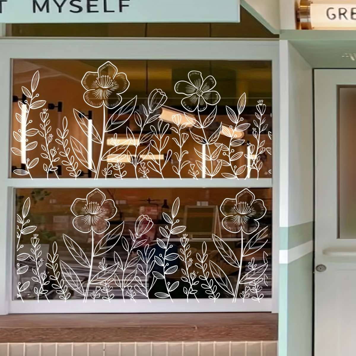 Window Stickers Size 30*60Cm*2Pcs