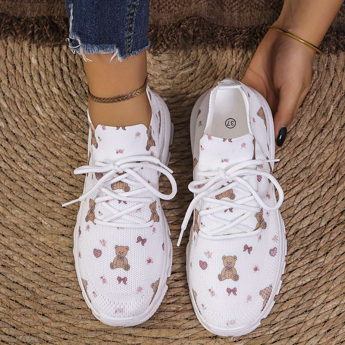 Women S Sneakers Color Multicolor Sizeuk 8