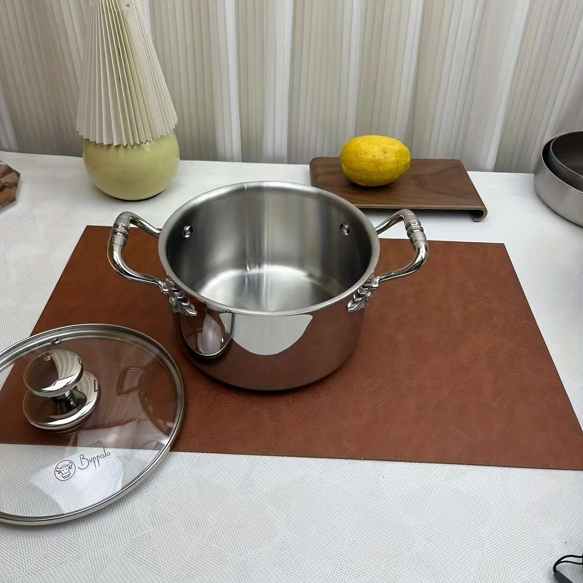 Uncoated Physical Non-Stick Soup Pot
