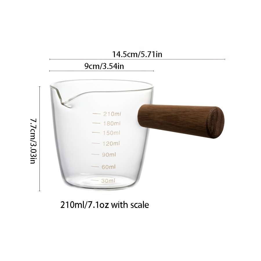 Measuring Cup Capacity 210Ml7.1Oz With Scale