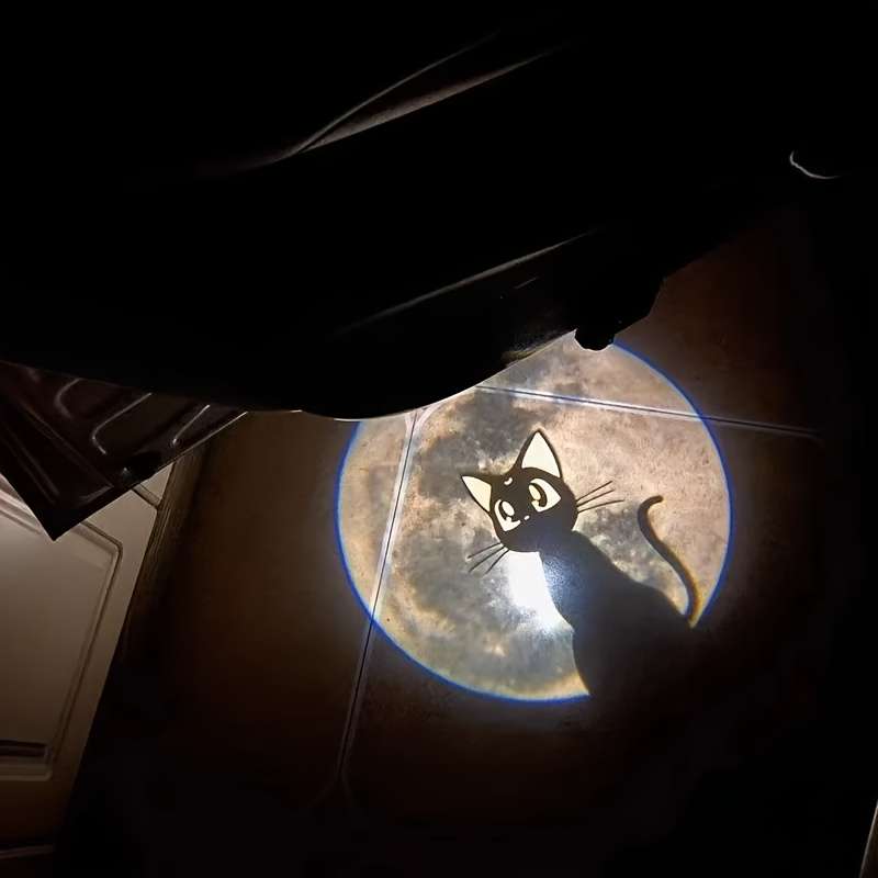 Car Lights Color For Black Cat2Pcs