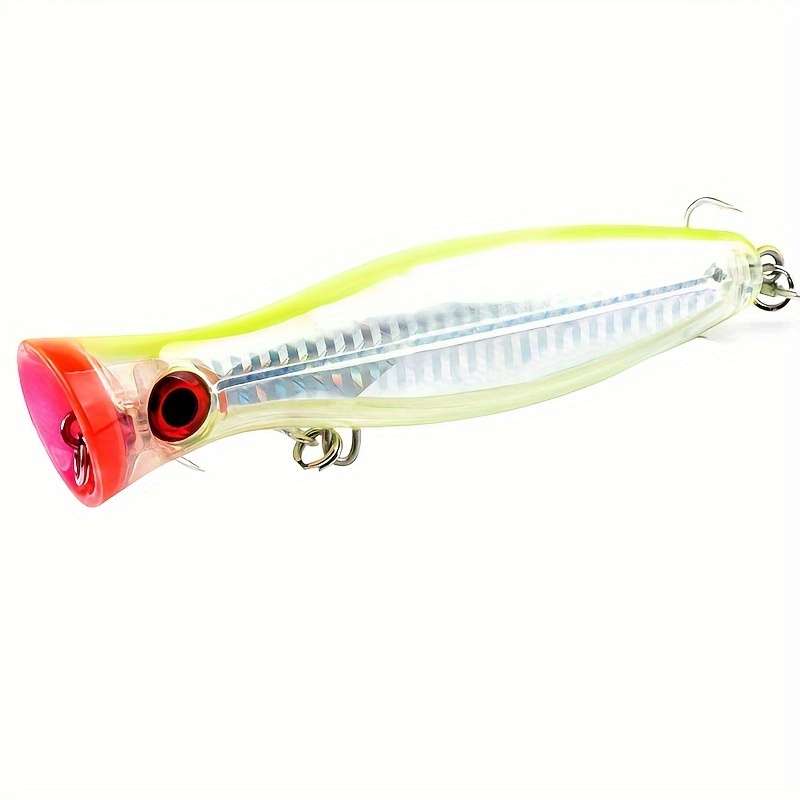 1pc Popper Fishing Lure 12.5cm 40.3g ABS Hard Bait for Fresh Saltwater Angling Crash Wate