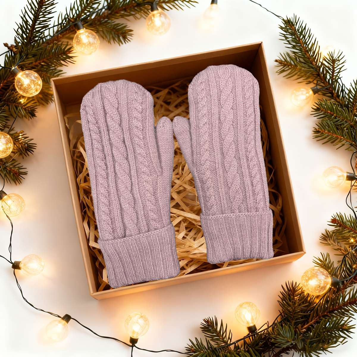 Gloves Color Beige
