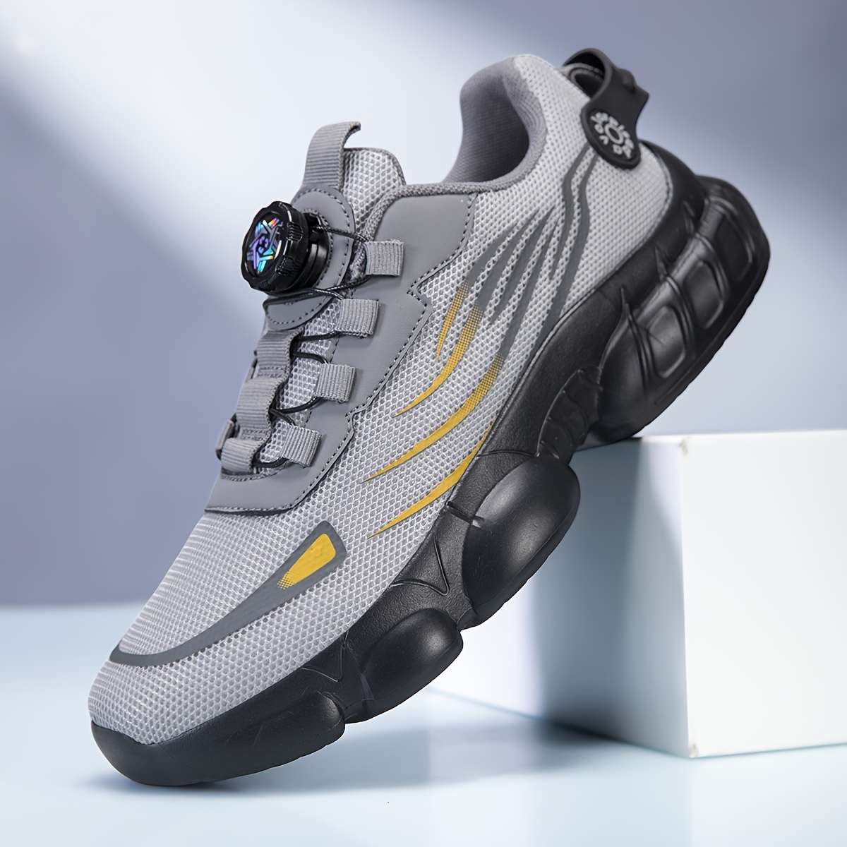Sneakers Color Grey Sizeuk 7 Wide