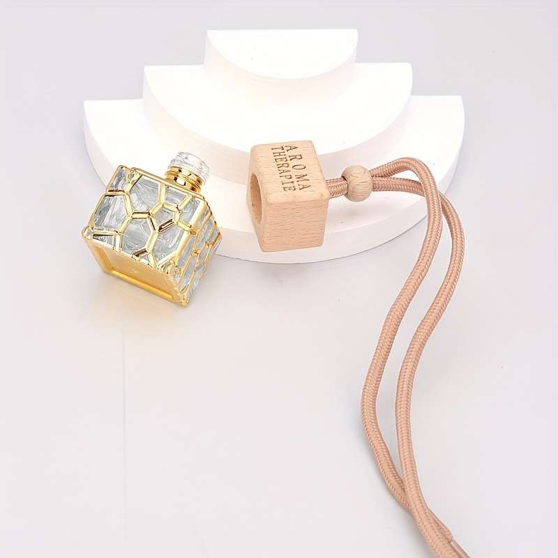 Car Aromatherapy Perfume Model Transparent Style 3Pcs Capacity 10Ml