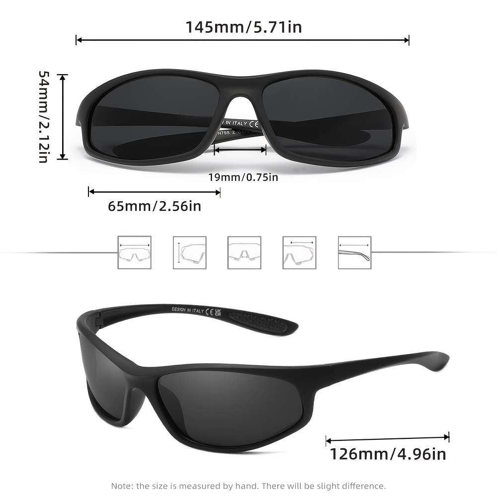 Cycling Glasses Color C5 Black Blue
