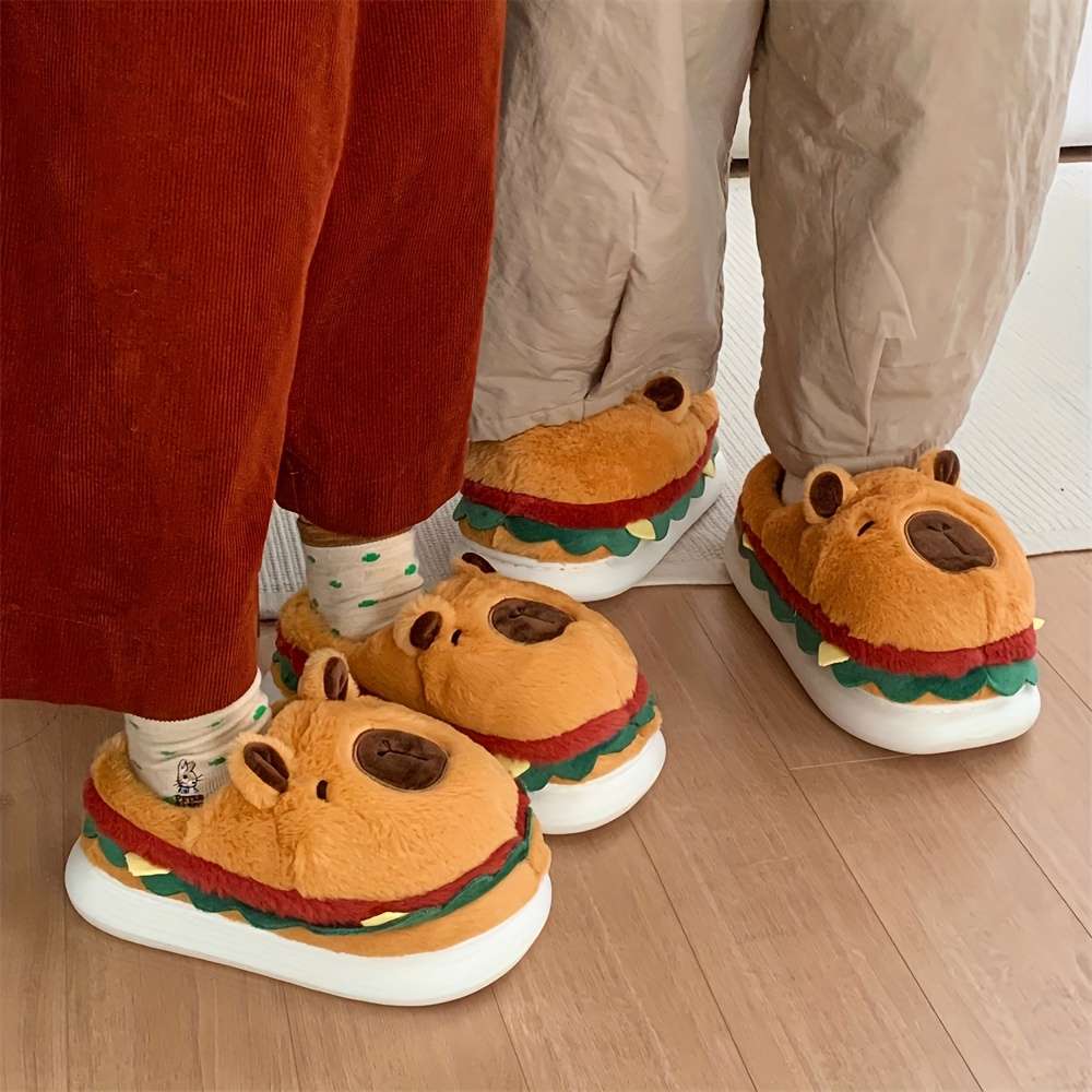 Cotton Slippers Color Orange Sizeuk 5-5.5 Big Kid