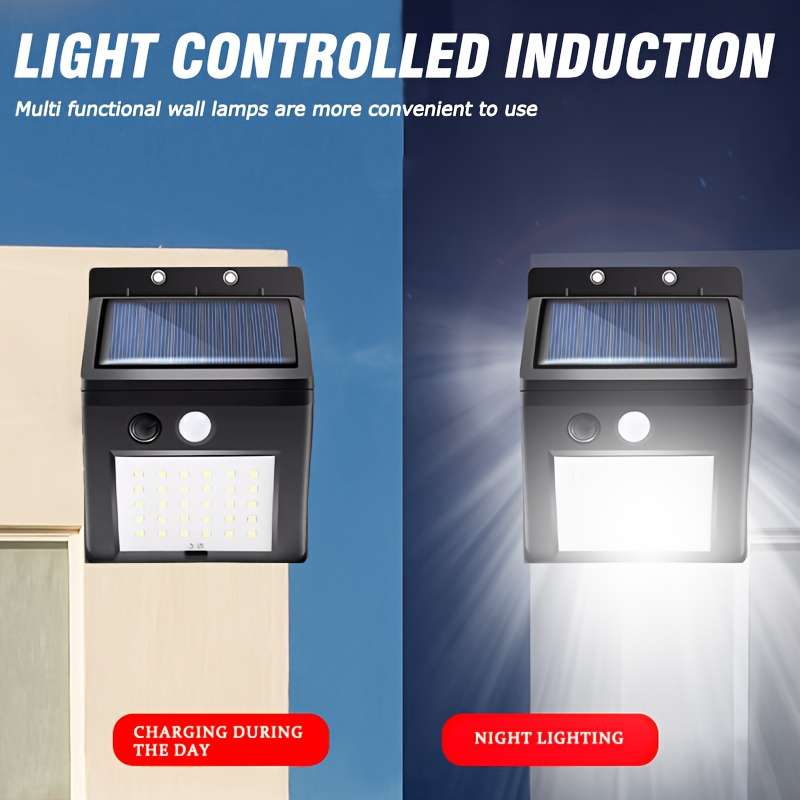 Solar Emergency Lights Quantity 2Pcs