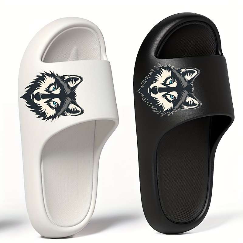 Men Slippers Summer Style White Size Uk 8.5 To 9