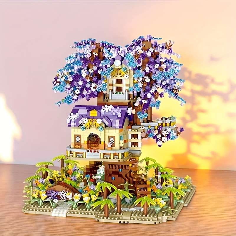 3D Building Model Puzzle Set