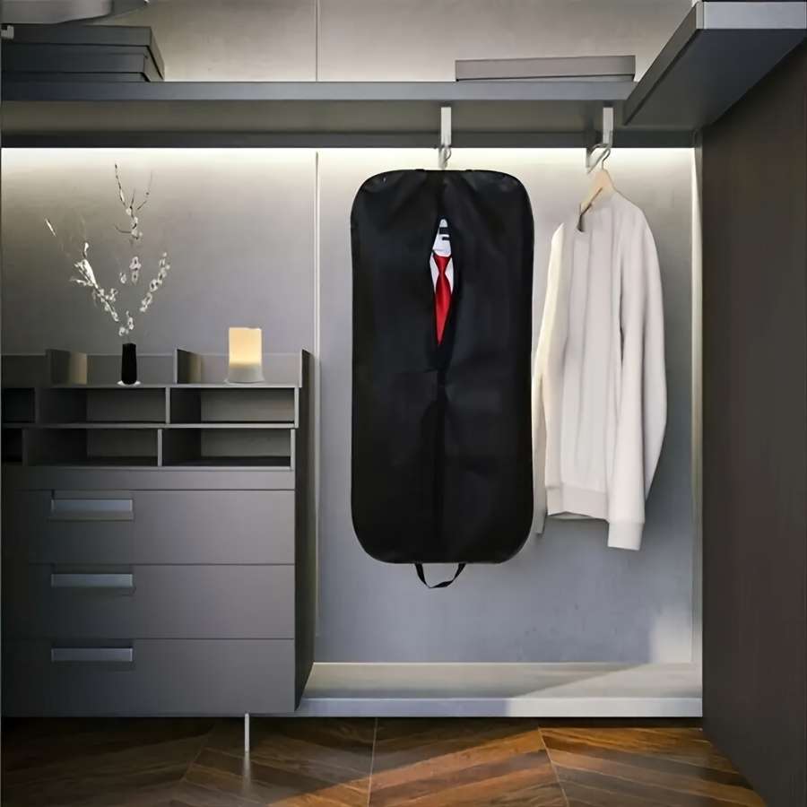 Clothing Dust Bags Color 2Pcs Black