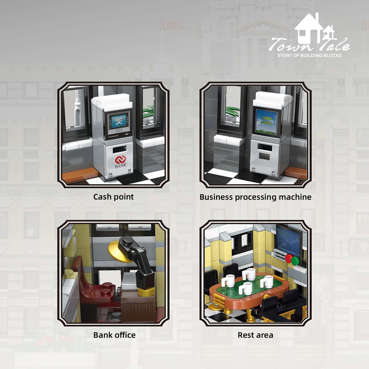 Building Toy Architectural Model Toy Set Model 33205