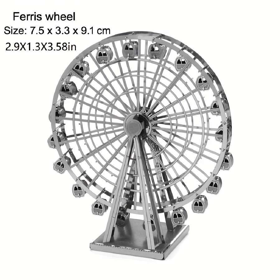Building Toy Architectural Model Toy Set Items Ferris Wheel