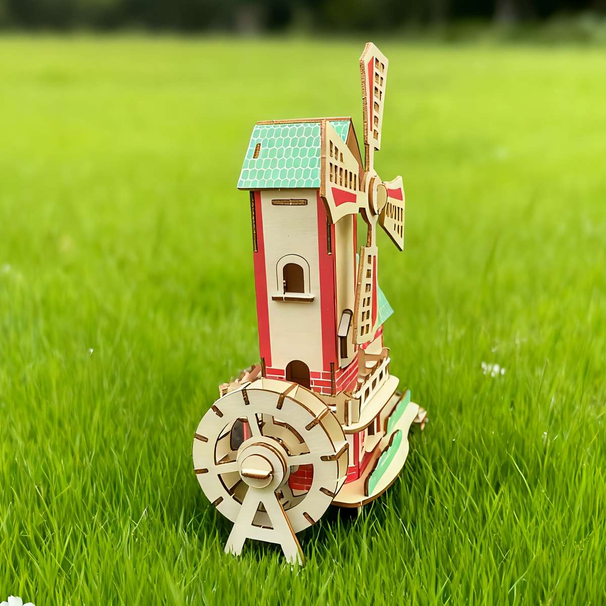 3D House Model Ornaments Items Mill Cottage