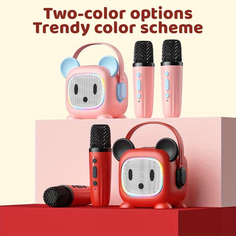 Speaker Color Pink 2Mic