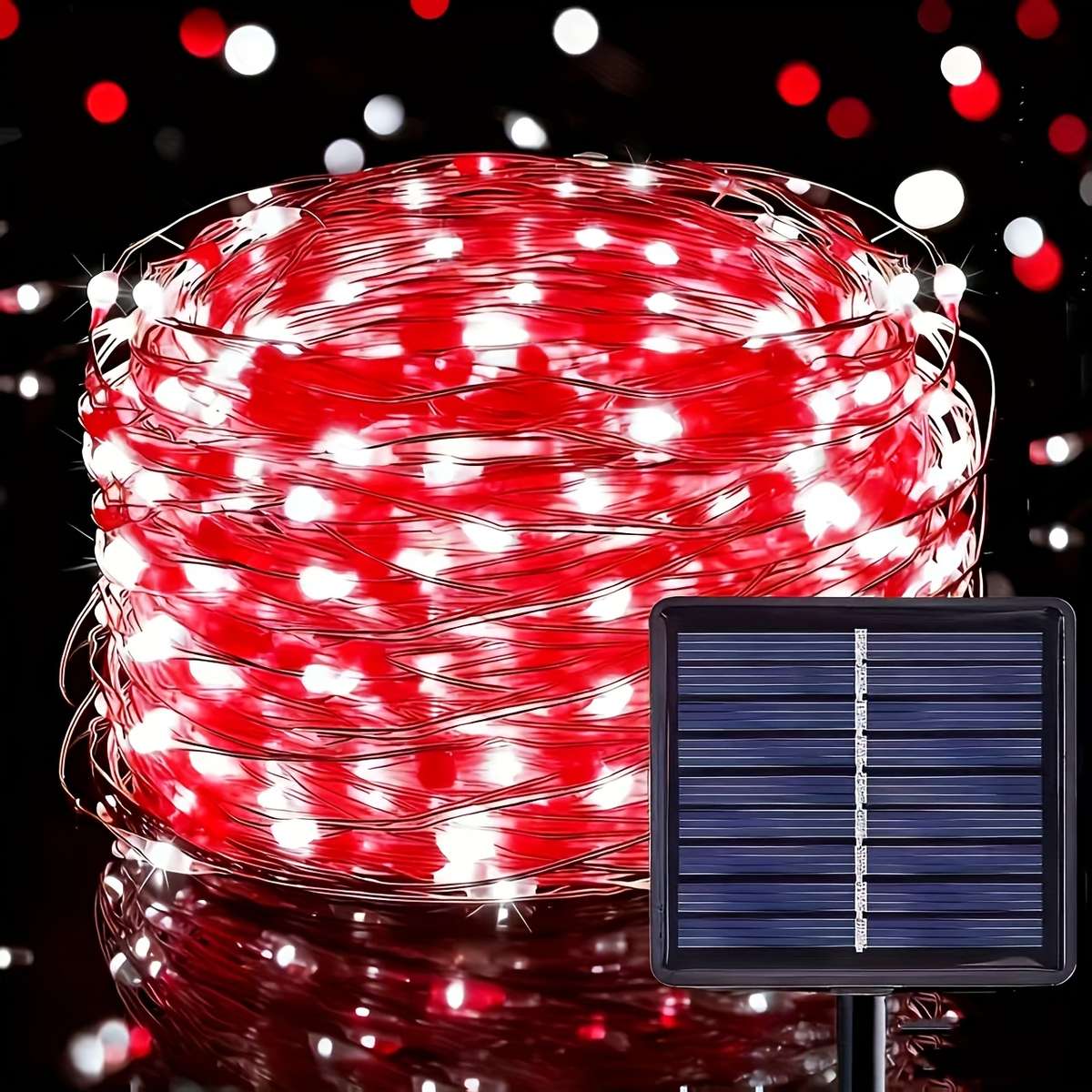 String Lights Color Red Green Size7M 22Ft 50Led