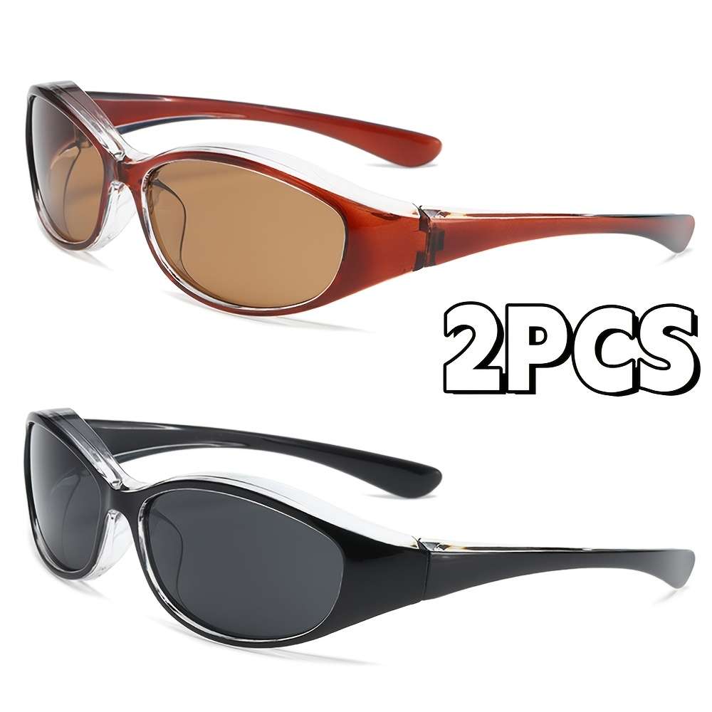 Cycling Glasses Color C5 Blue Transparent Black Transparent